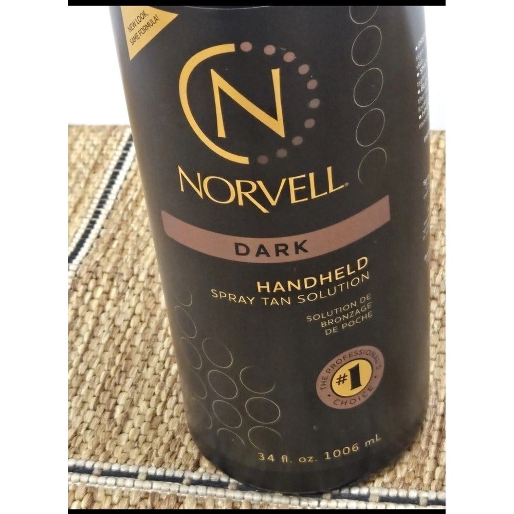 Norvell Premium Sunless Tanning Solution - Dark 34 Fl Oz SEALED (B1-E4) New
